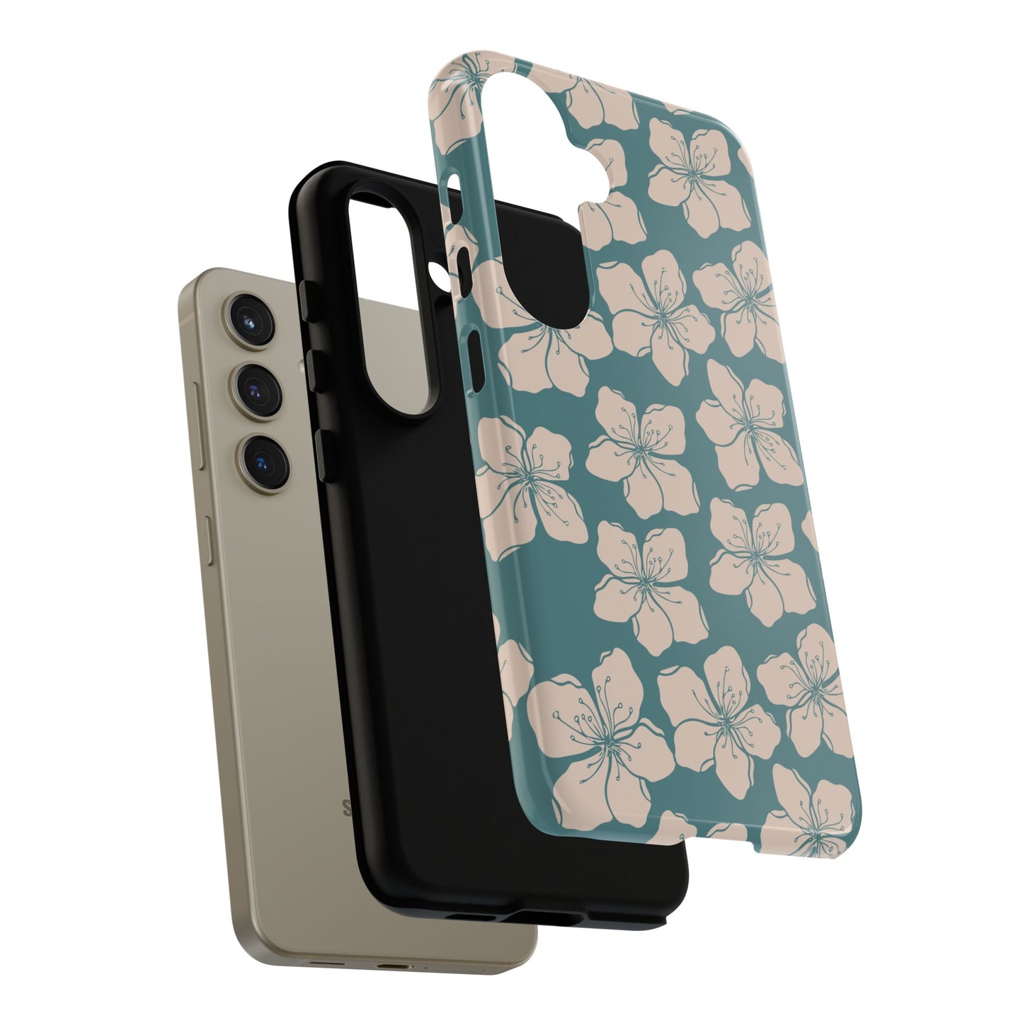Retro Cherry Blossom Phone Case for Samsung