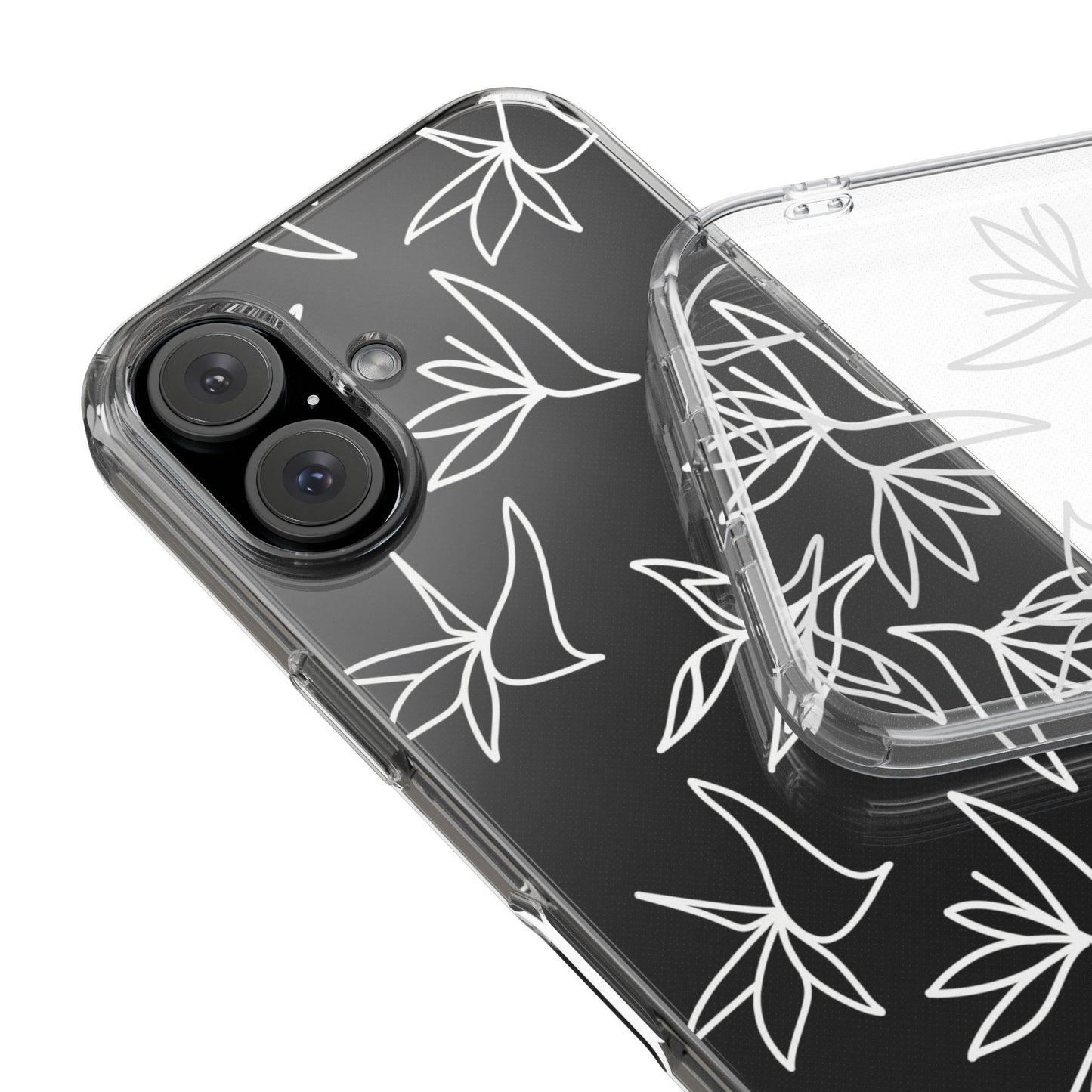 Bird of Paradise Flower Clear Cases