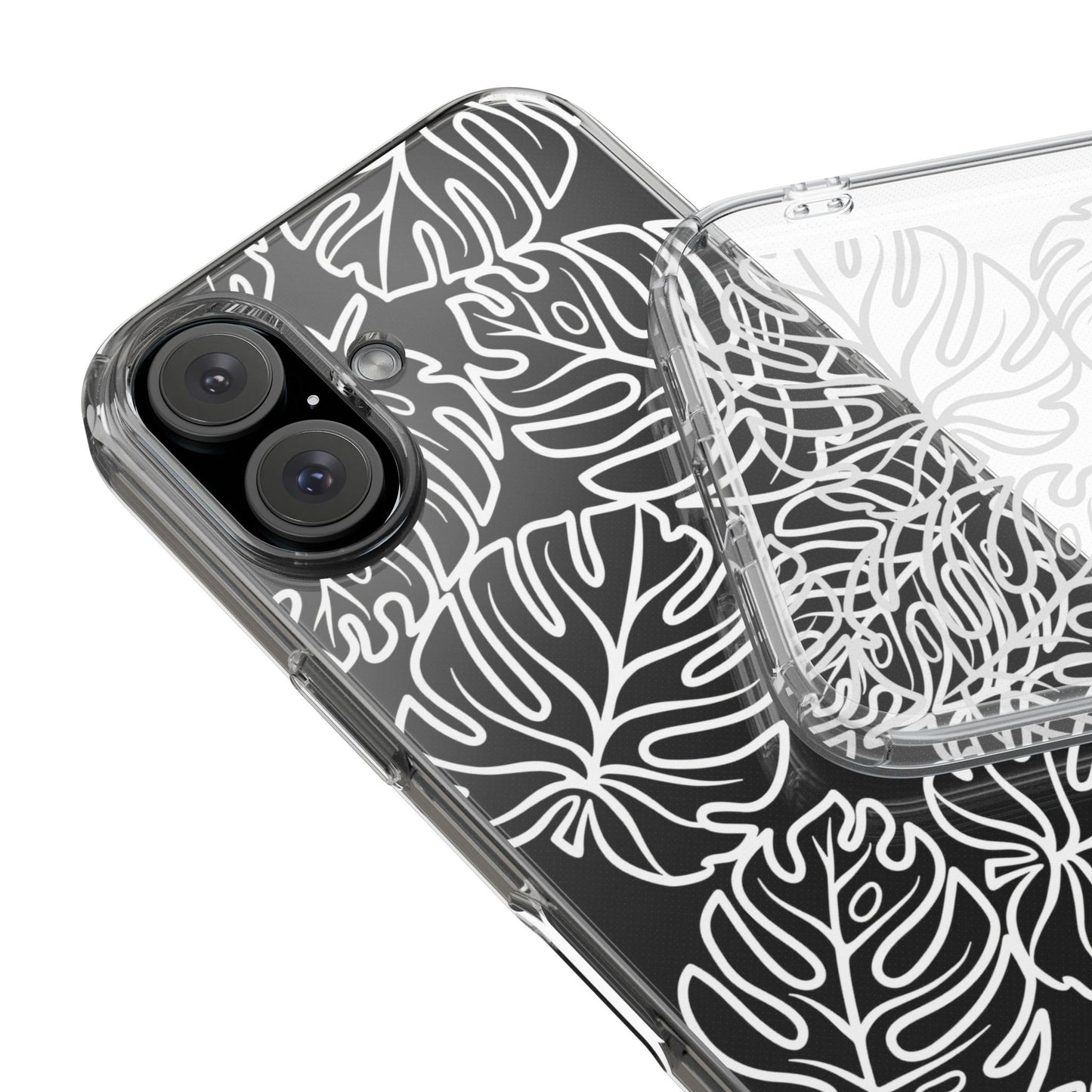 Large Monsterra Clear Cases