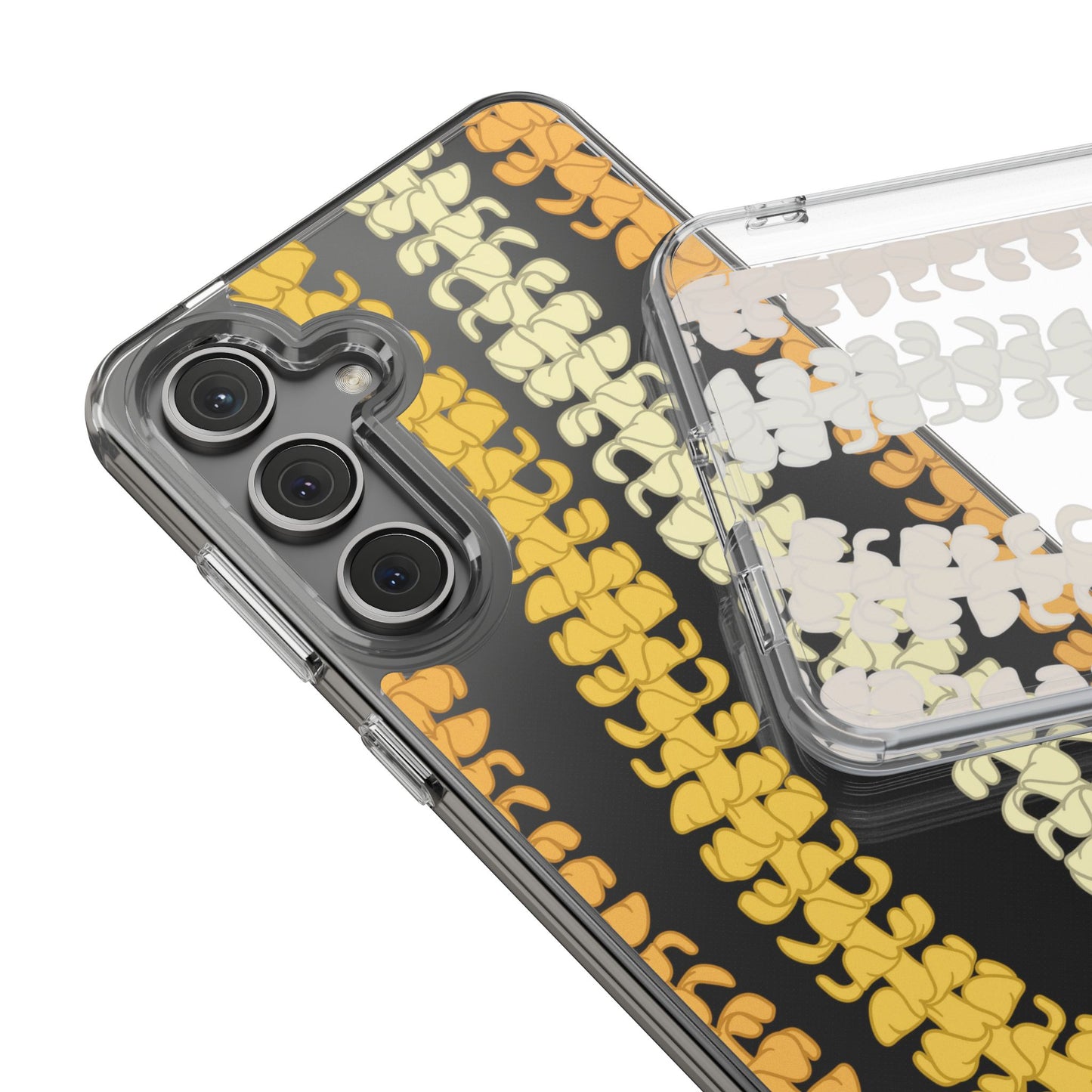 Puakenikeni Lei Clear Case for Samsung