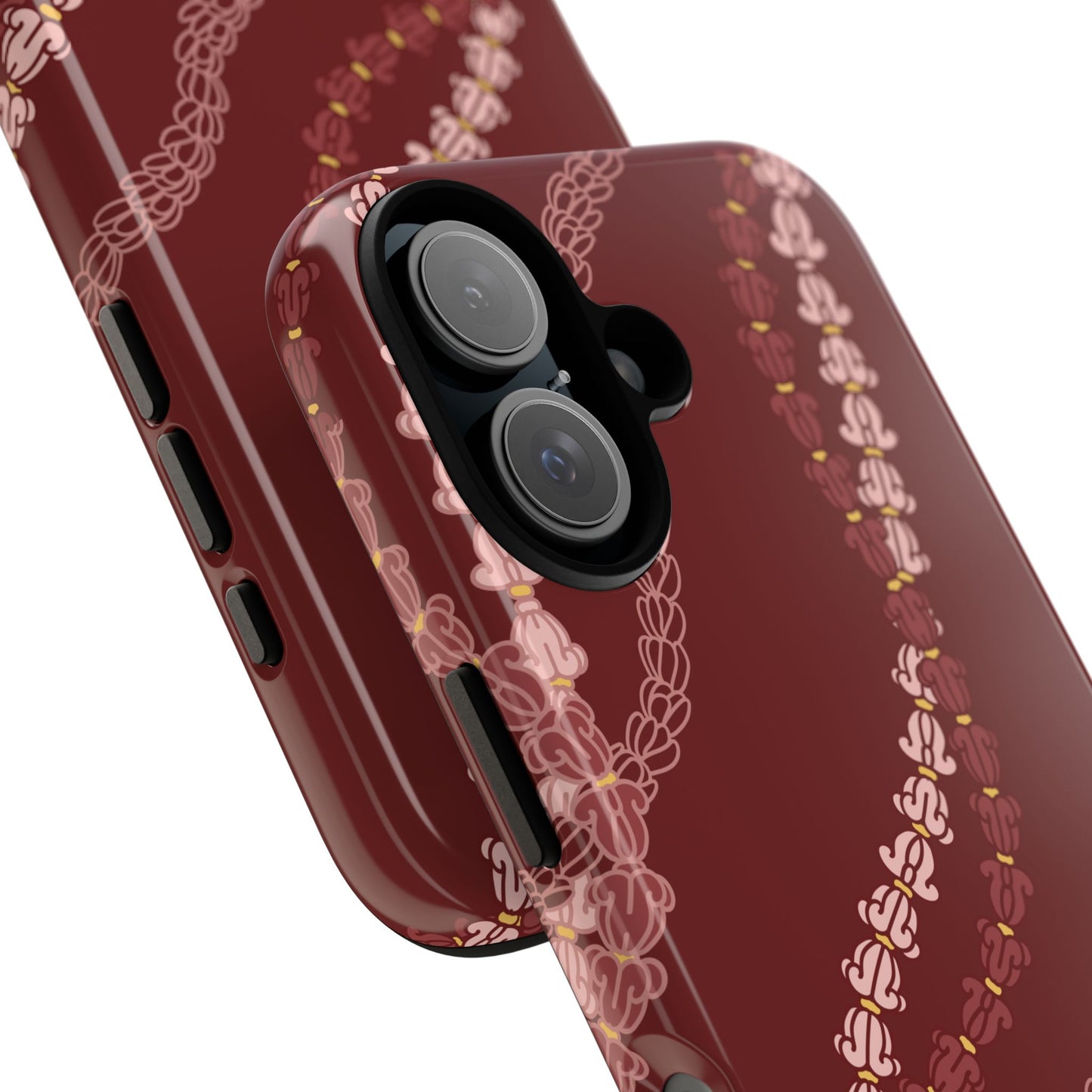 Crown Flower Lei Phone Case-Red