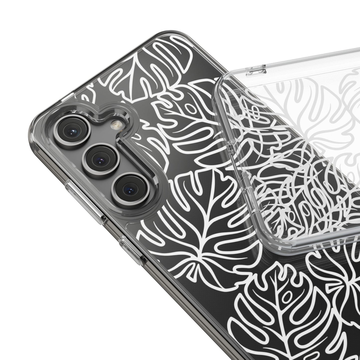 Monsterra Clear Case for Samsung