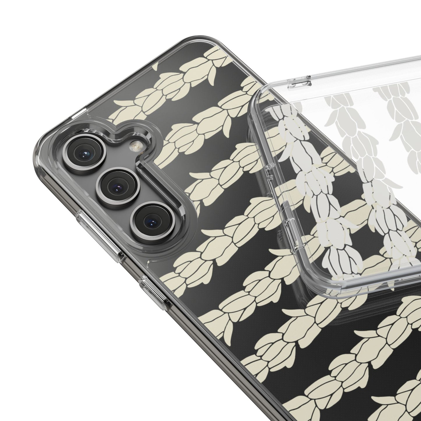 Pikake Lei Clear Case for Samsung