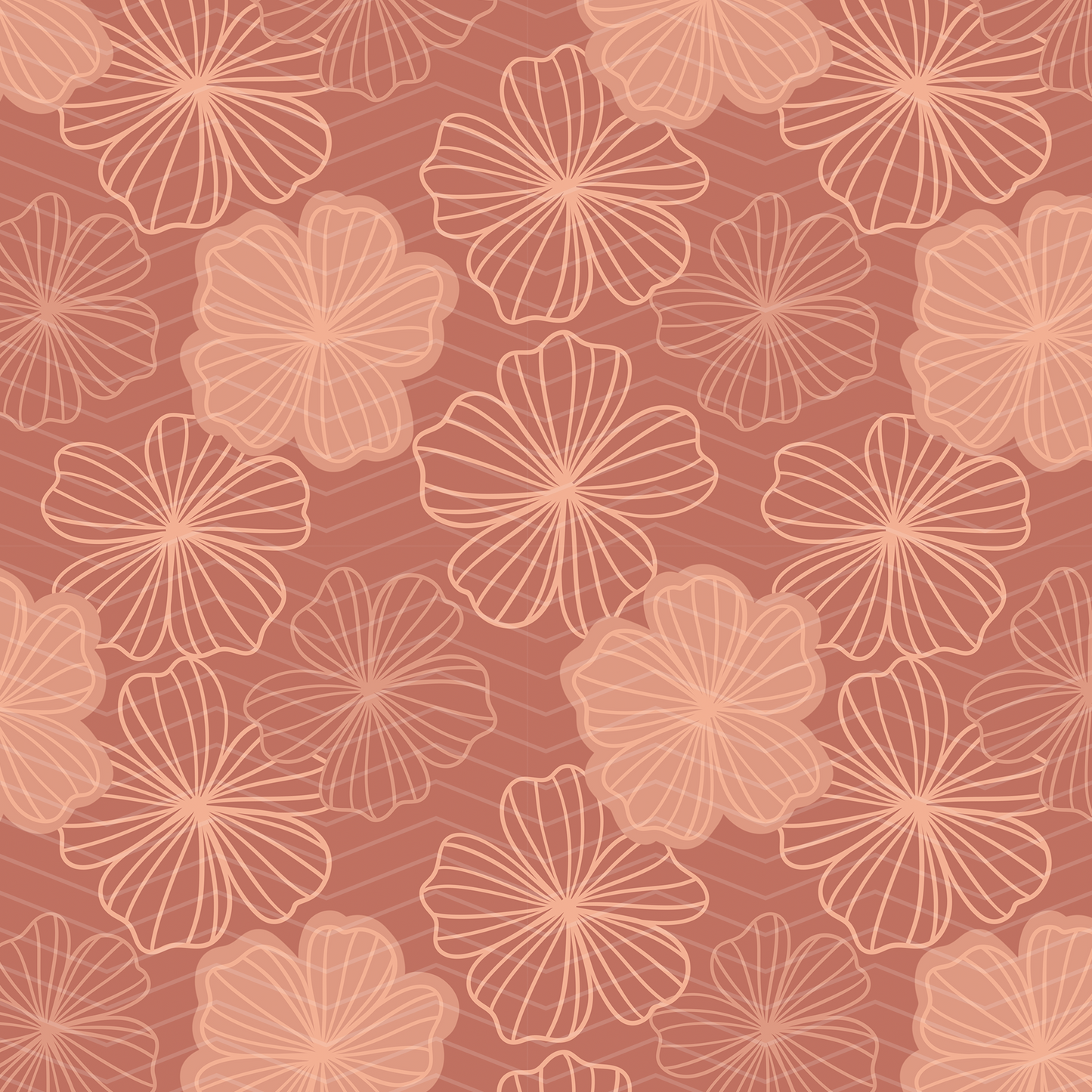 Pink Hibiscus Surface Pattern