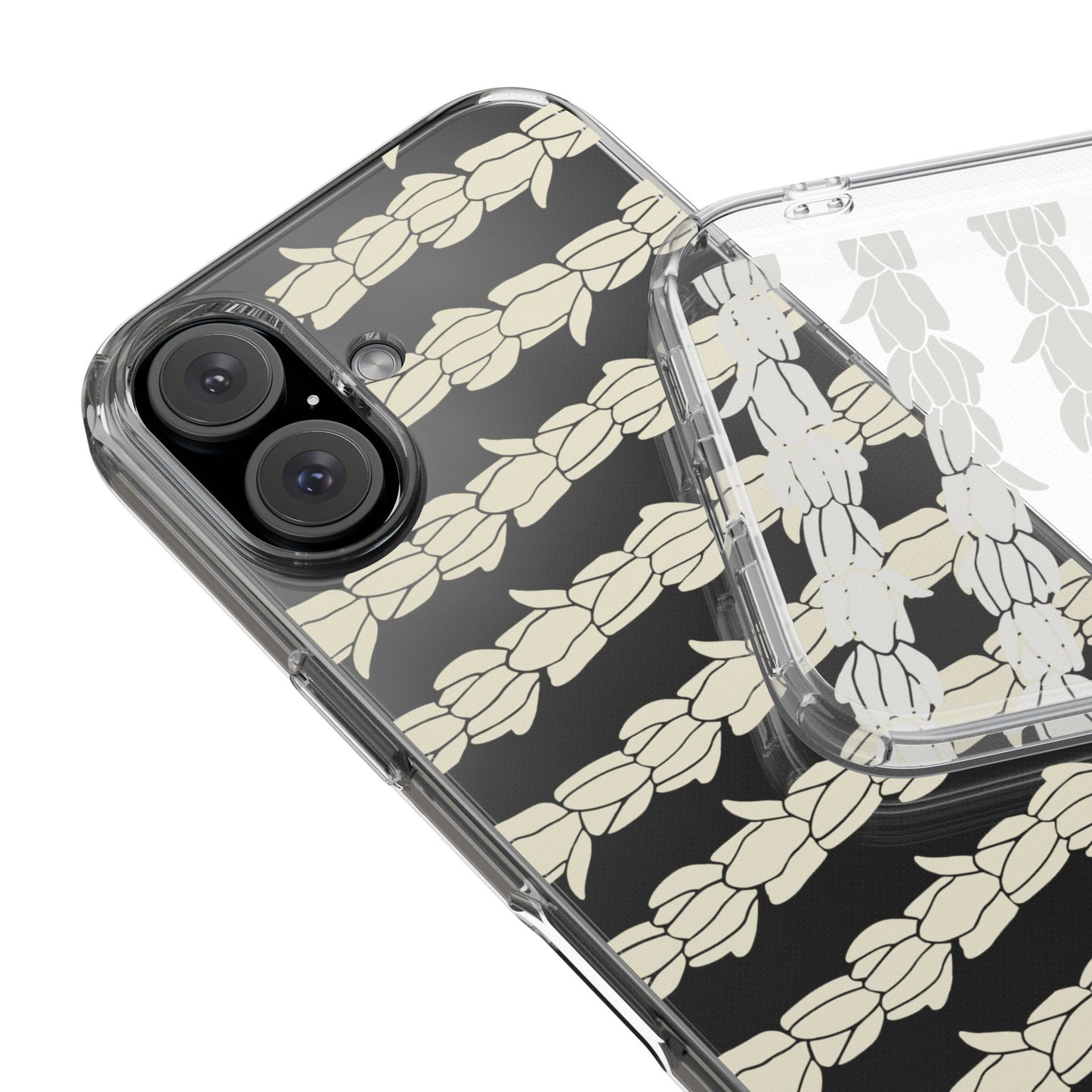Pikake Lei Clear Cases