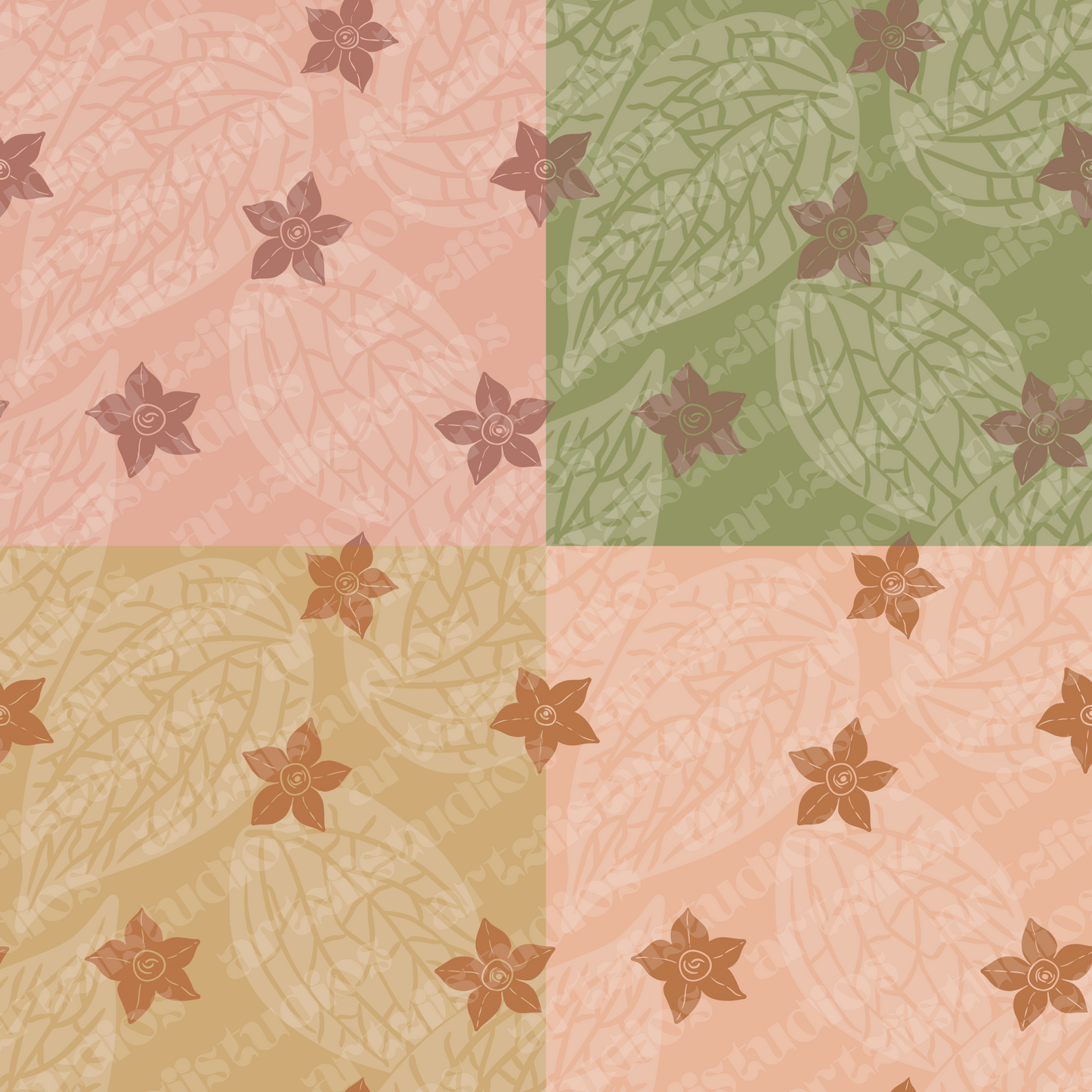 Musaaenda Flower Surface Pattern