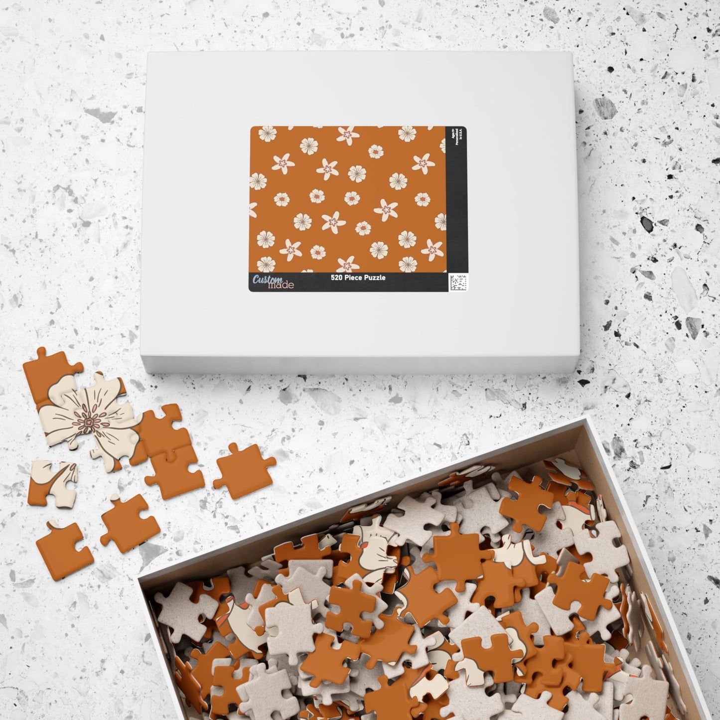 Retro Floral Puzzle