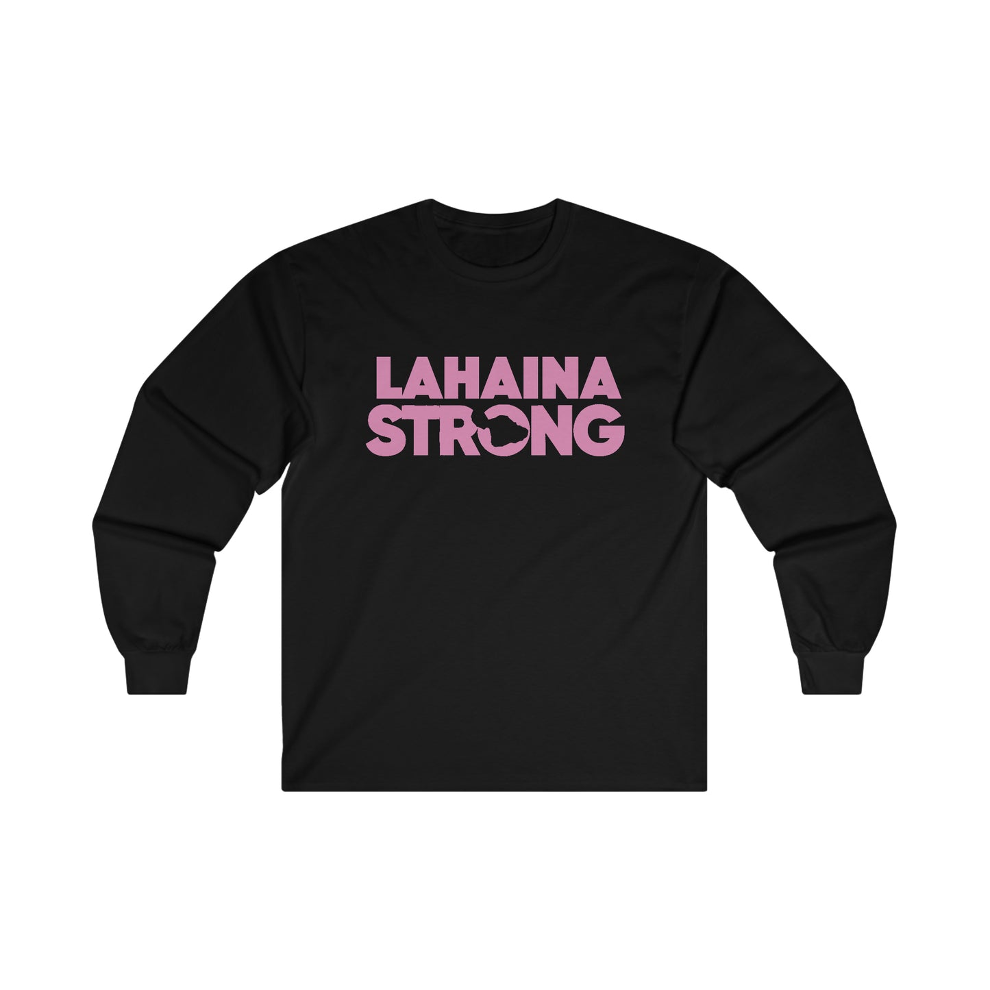 Lahaina Strong Longsleeve Tee-Pink
