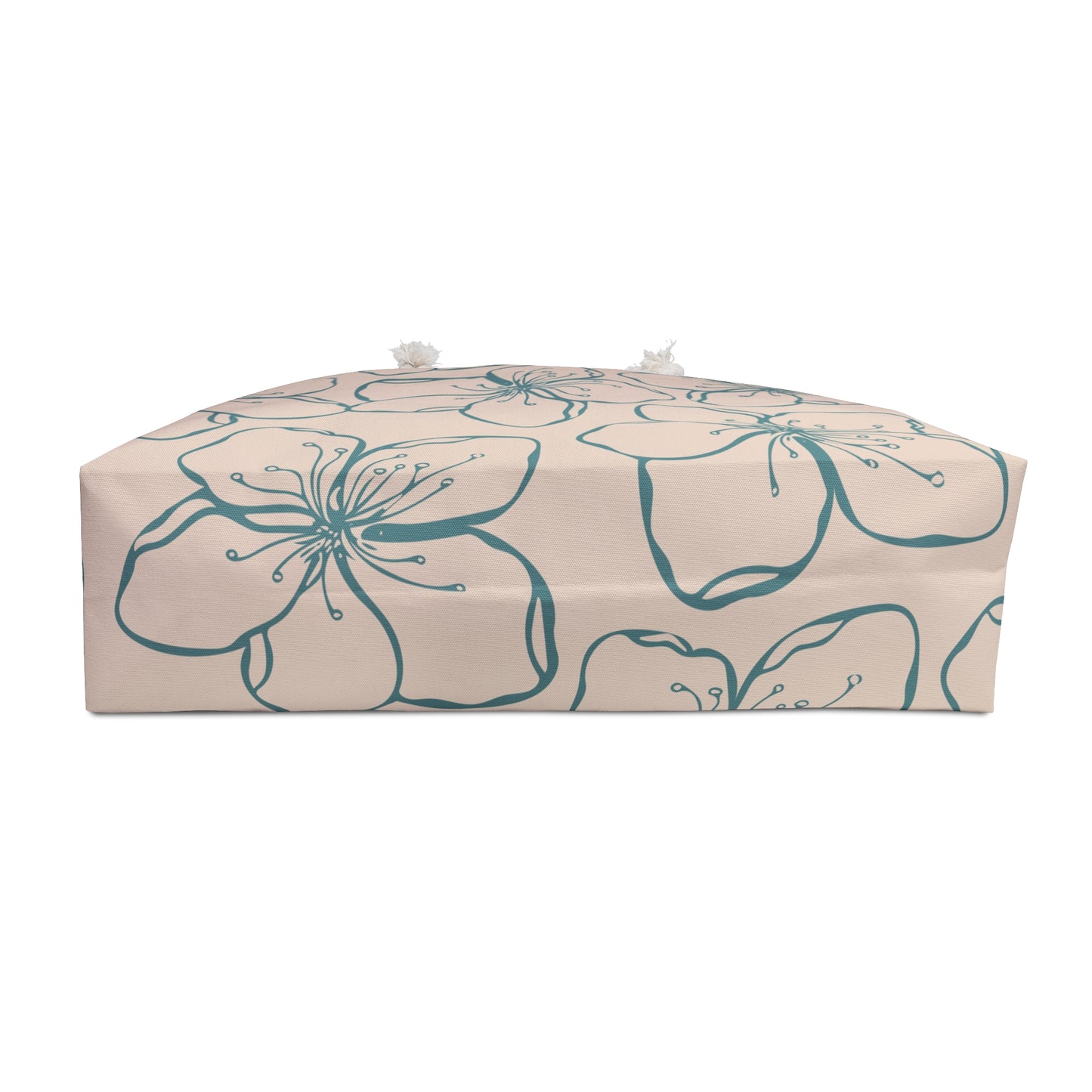 Retro Cherry Blossom Weekender Bag