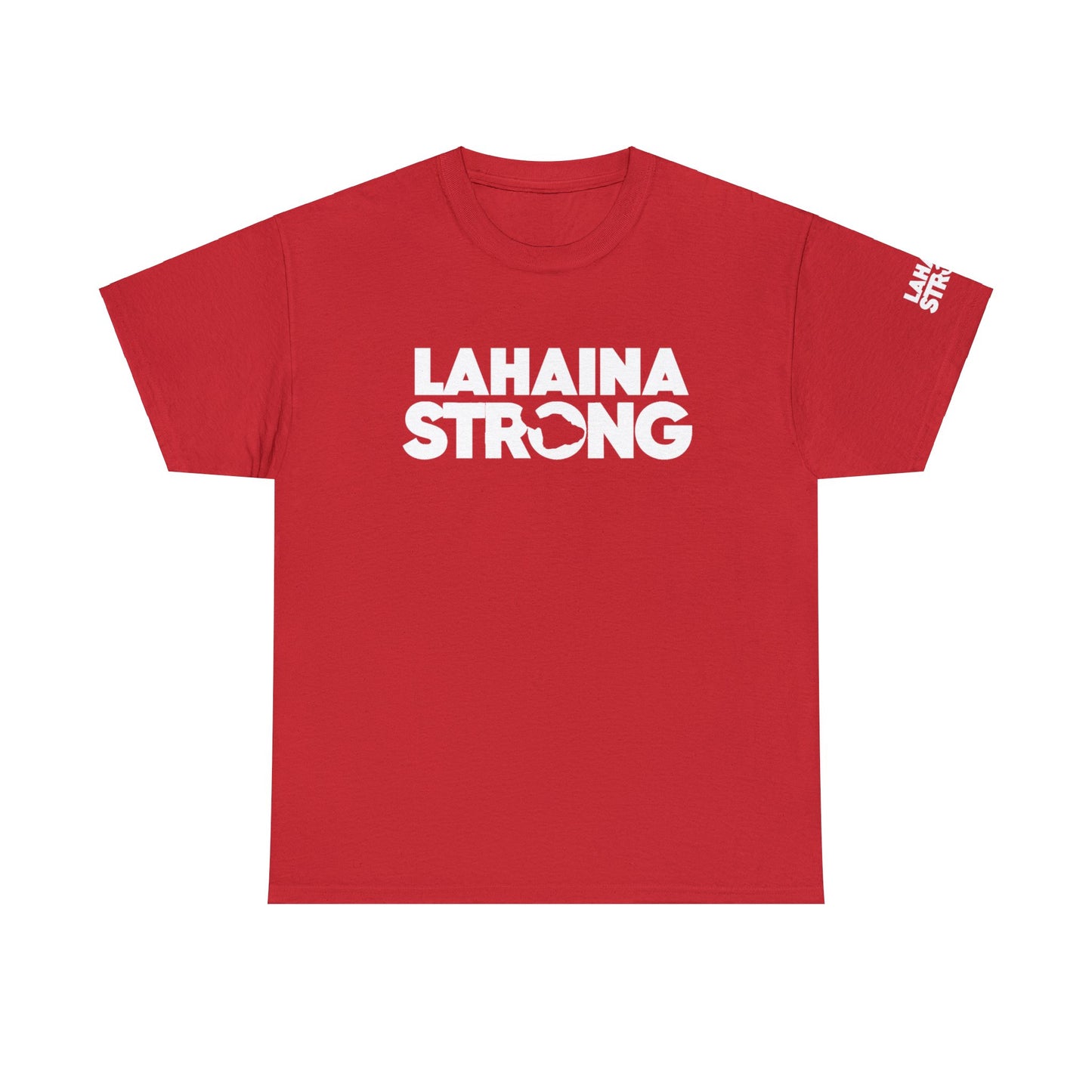 Lahaina Strong Tee-Red