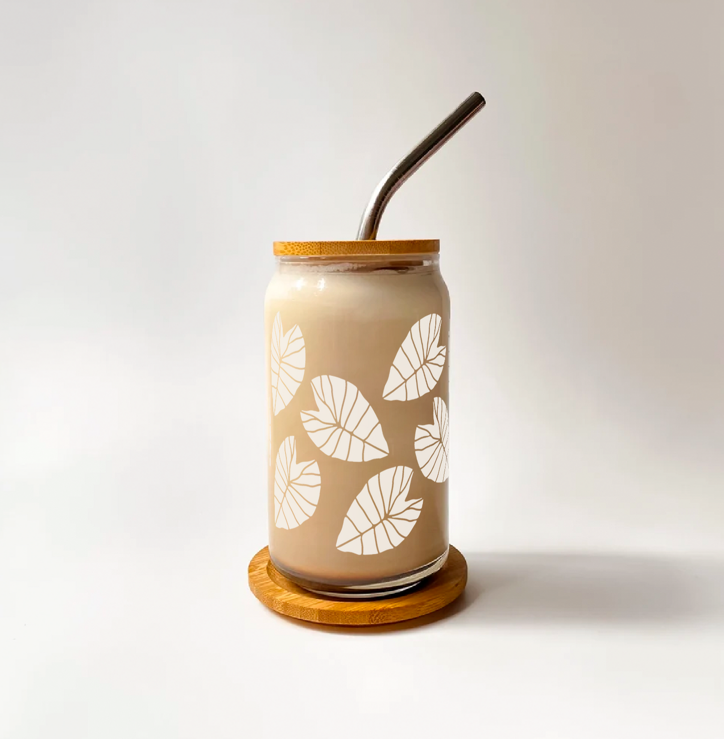 Monsterra Glass Can Cup