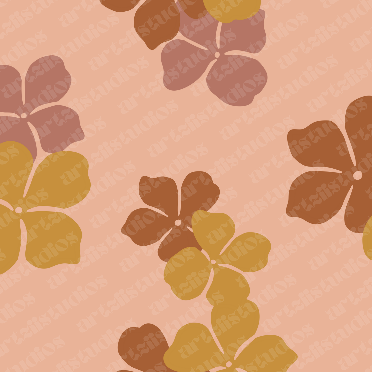 Colorful Oleander Surface Pattern