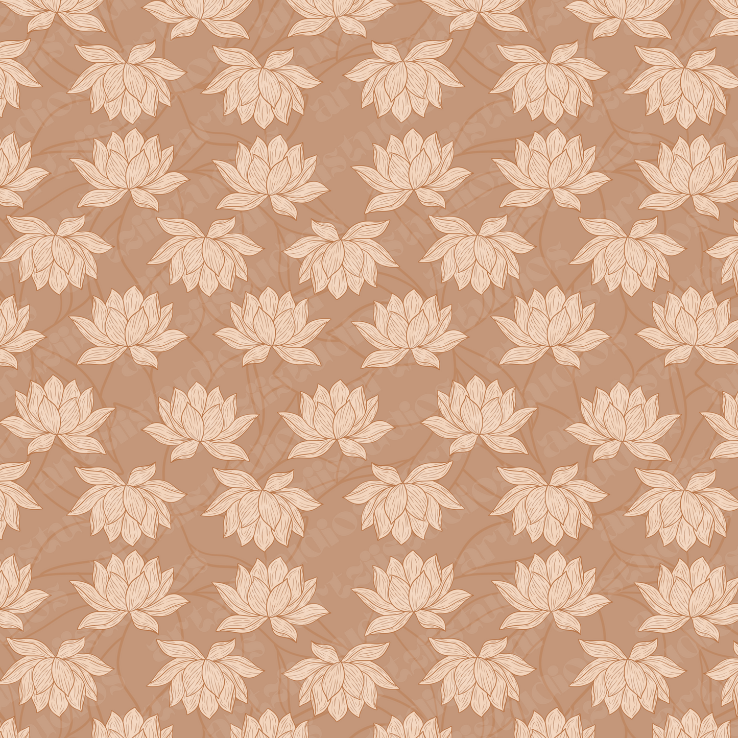 Lotus Flower Surface Pattern