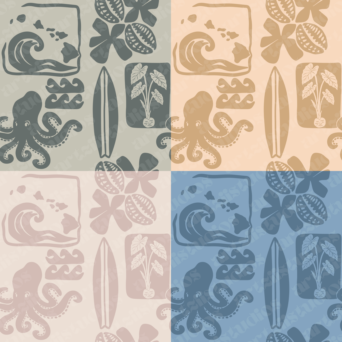 Exclusive Block Repeat Surface Pattern for Shopmsnj