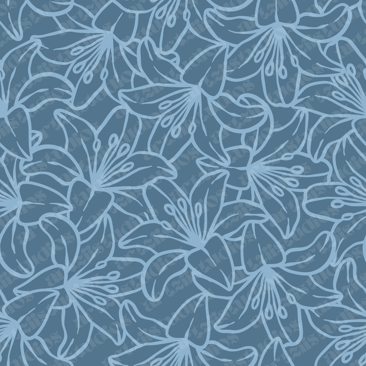 Lily Dream Repeat Surface Pattern