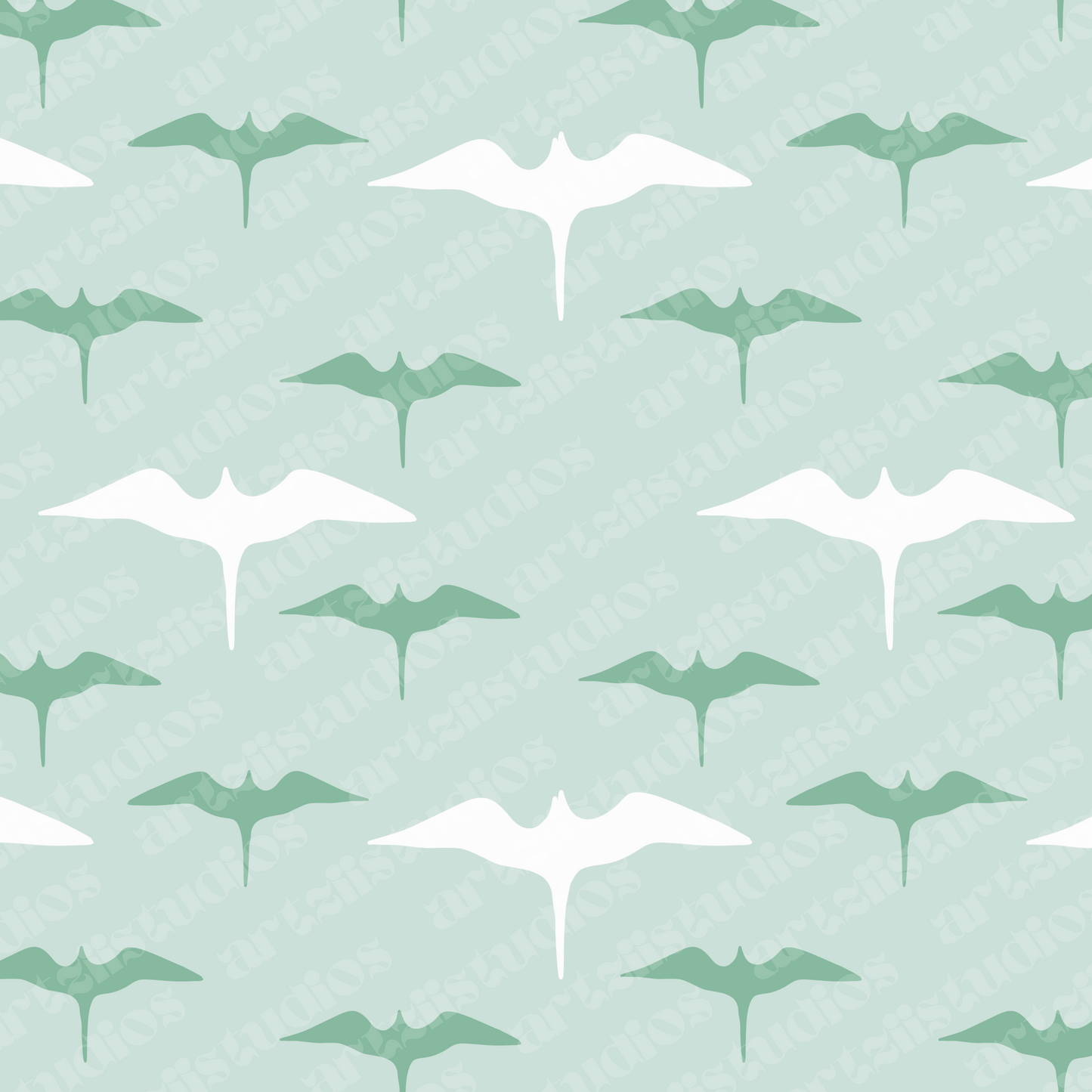 Iwa Bird Surface Pattern for Jasmine Cardenas