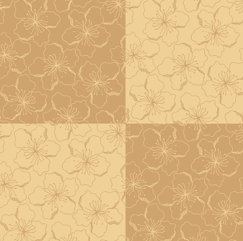 Hibiscus Surface Pattern