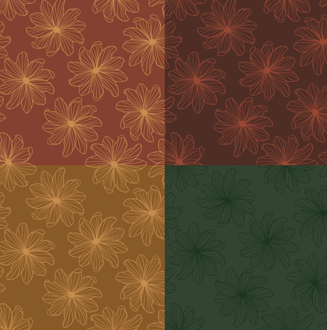 Hibiscus 4 Surface Pattern