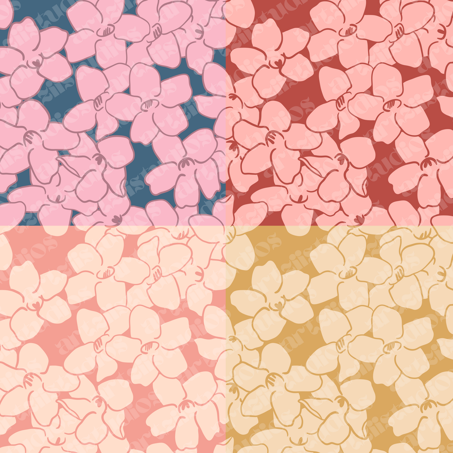 Puakenikeni Surface Pattern