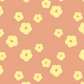 Sunrise Hibiscus Repeat Surface Pattern