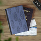 Retro Surfboard Passport Cover