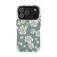Vintage Hibiscus Phone Case | Floral Tropical Pattern, Matte Magnetic