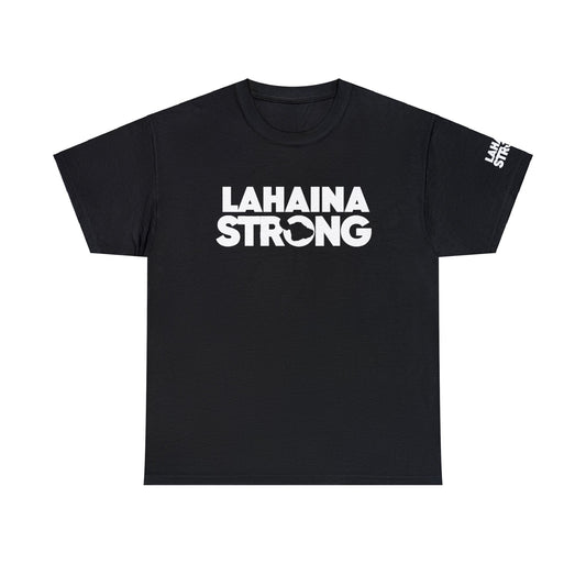 Lahaina Strong Tee-Black