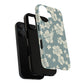 Vintage Hibiscus Phone Case | Floral Tropical Pattern, Matte Magnetic