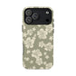 Vintage Hibiscus Phone Case | Floral Tropical Pattern, Matte Magnetic