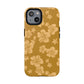 Vintage Hibiscus Phone Case | Floral Tropical Pattern, Matte Magnetic