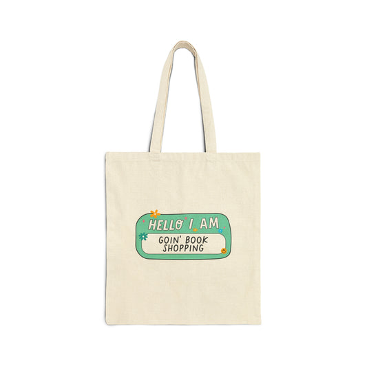 Going Book Shopping Tote Bag