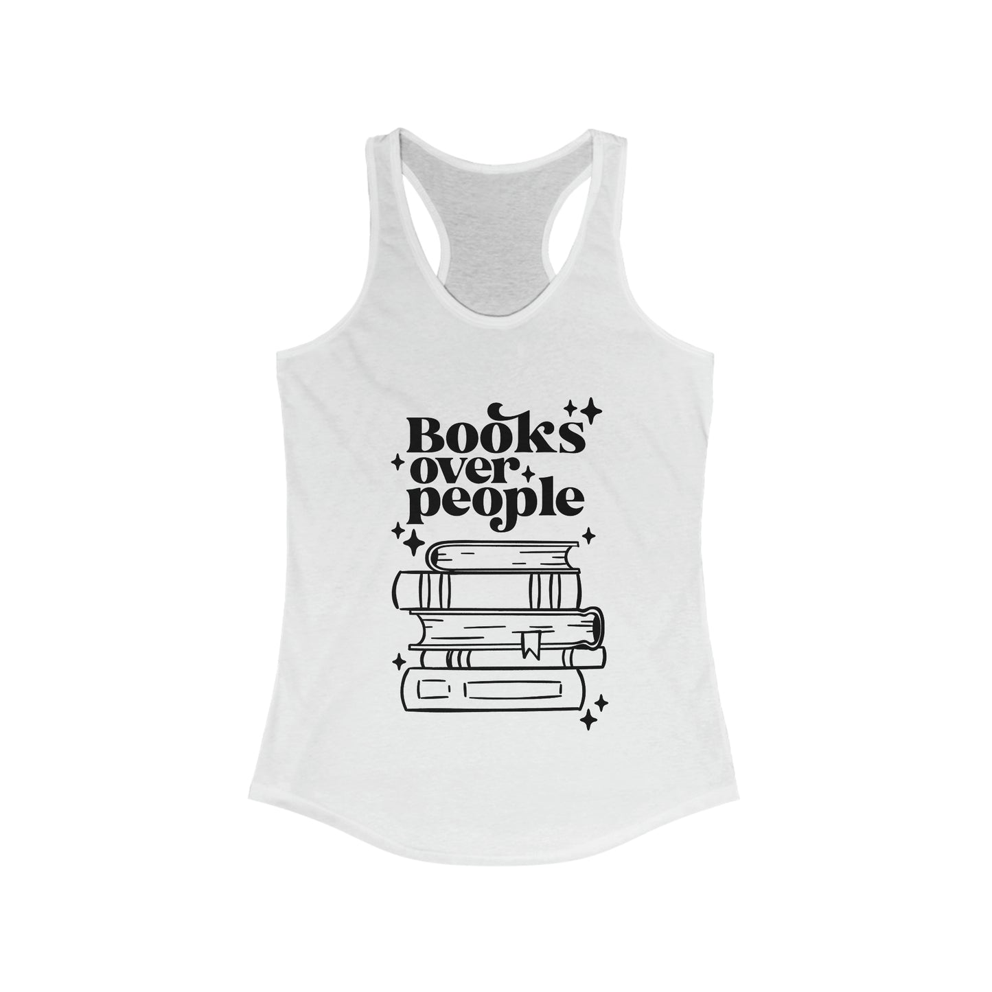 Books Over People Tank Top