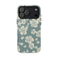 Vintage Hibiscus Phone Case | Floral Tropical Pattern, Matte Magnetic