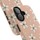 Retro Plumeria Flower iPhone Case