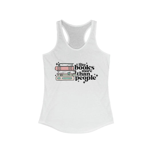 Book Over People Tank Top
