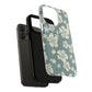 Vintage Hibiscus Phone Case | Floral Tropical Pattern, Matte Magnetic