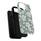 Vintage Hibiscus Phone Case | Floral Tropical Pattern, Matte Magnetic