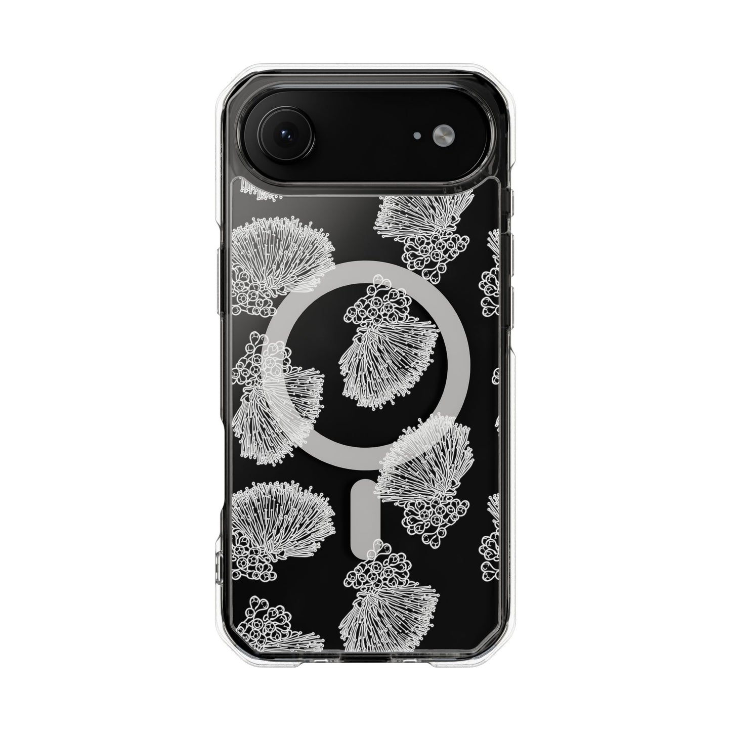 Ohia Lehua iPhone Clear Magnetic Phone Case