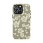 Vintage Hibiscus Phone Case | Floral Tropical Pattern, Matte Magnetic