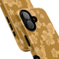 Vintage Hibiscus Phone Case | Floral Tropical Pattern, Matte Magnetic