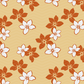 Groovy Naupaka Surface Pattern