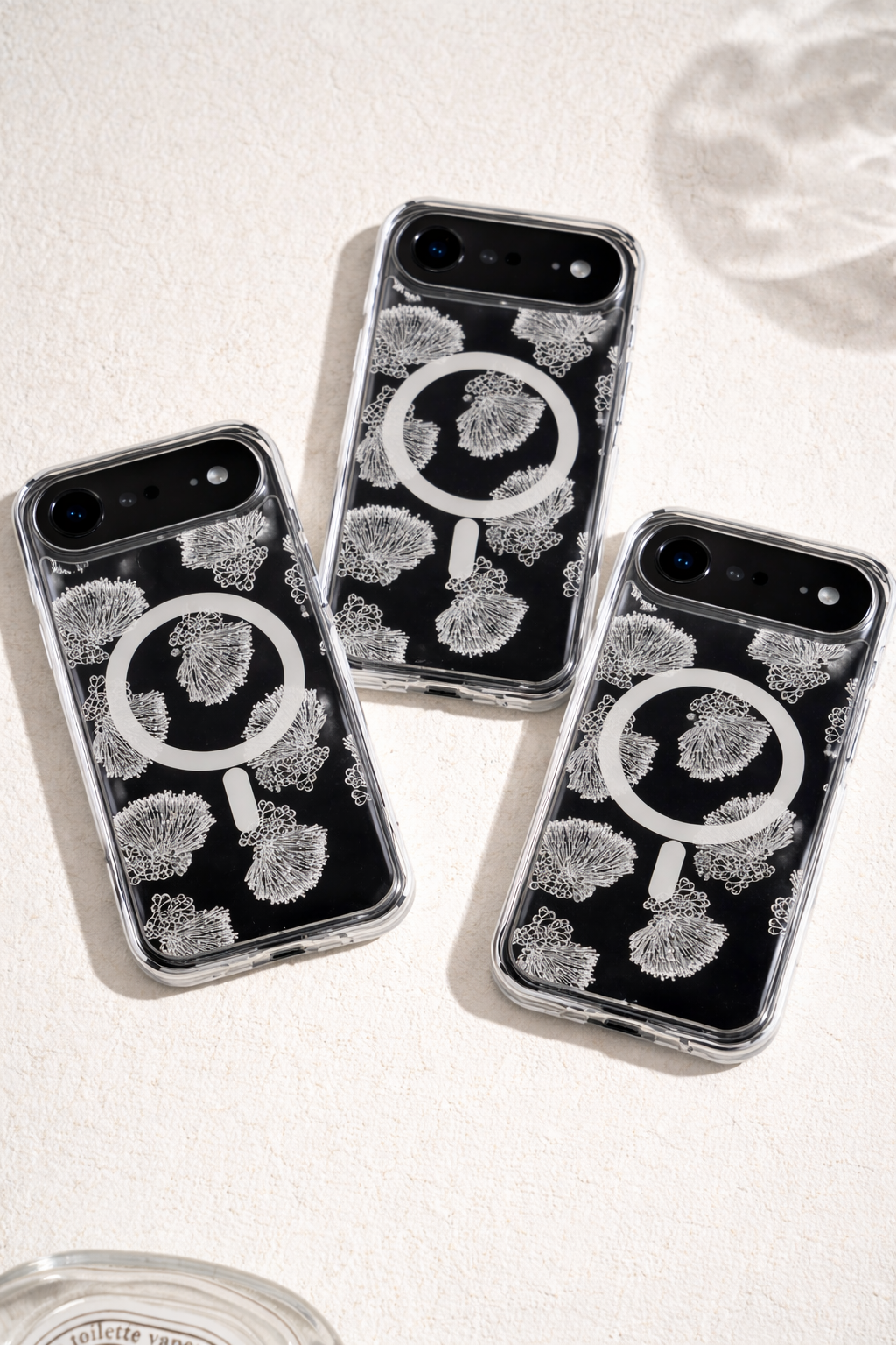 Ohia Lehua iPhone Clear Magnetic Phone Case
