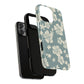 Vintage Hibiscus Phone Case | Floral Tropical Pattern, Matte Magnetic