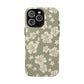 Vintage Hibiscus Phone Case | Floral Tropical Pattern, Matte Magnetic