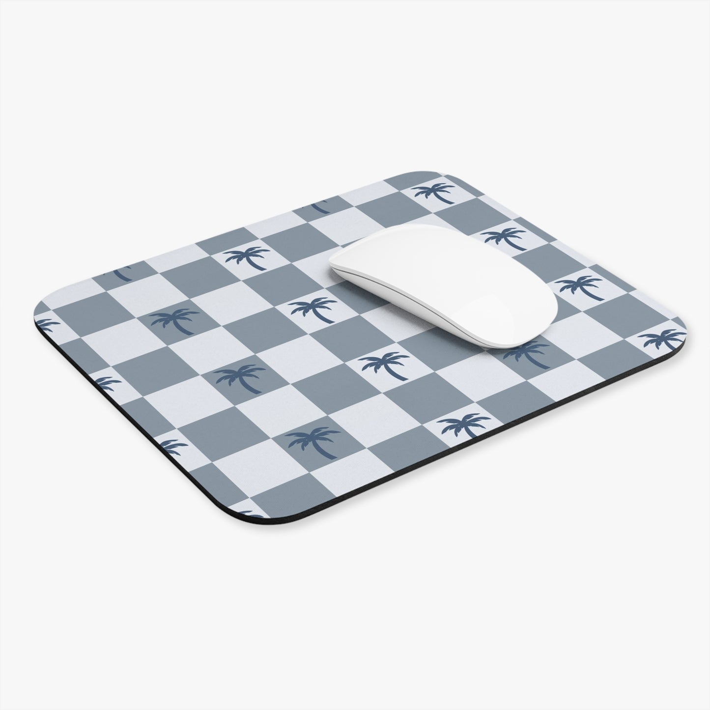 Palm Checkered Mouse Pad