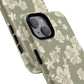 Vintage Hibiscus Phone Case | Floral Tropical Pattern, Matte Magnetic