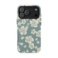 Vintage Hibiscus Phone Case | Floral Tropical Pattern, Matte Magnetic