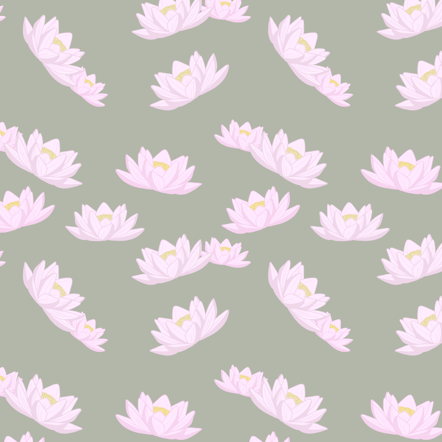 2 Tone Lotus Repeat Surface Pattern