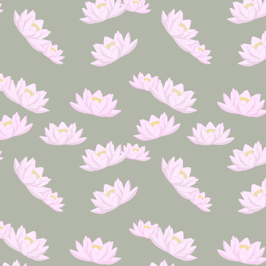 2 Tone Lotus Repeat Surface Pattern
