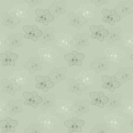 3 Tone Orchid Repeat Surface Pattern